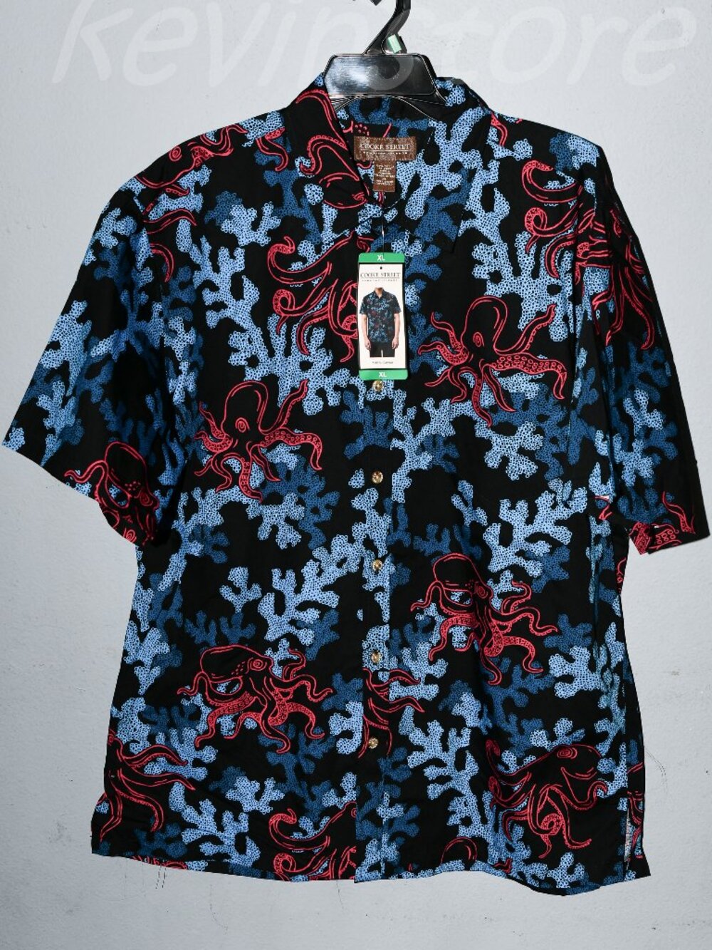 Cooke Street Men's short Sleeve Aloha Hawaiian